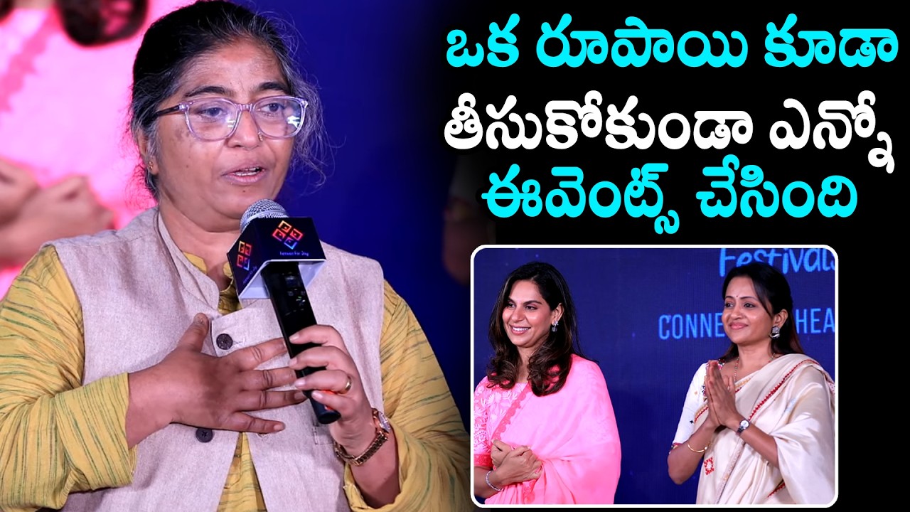 Padma Shri Awardee Sunitha Krishnan Speech at Festival for Joys 5ᵗʰ Anniversary Celebrations