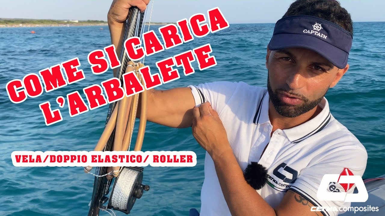 COME SI CARICA IL FUCILE DA PESCA AD ELASTICO [ CETMA COMPOSITES SPEARFISHING ]
