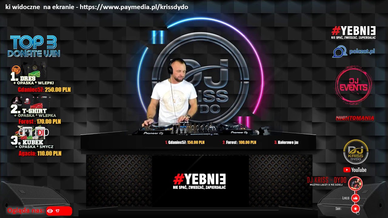KRISS DYDO  - LIVE STREAM