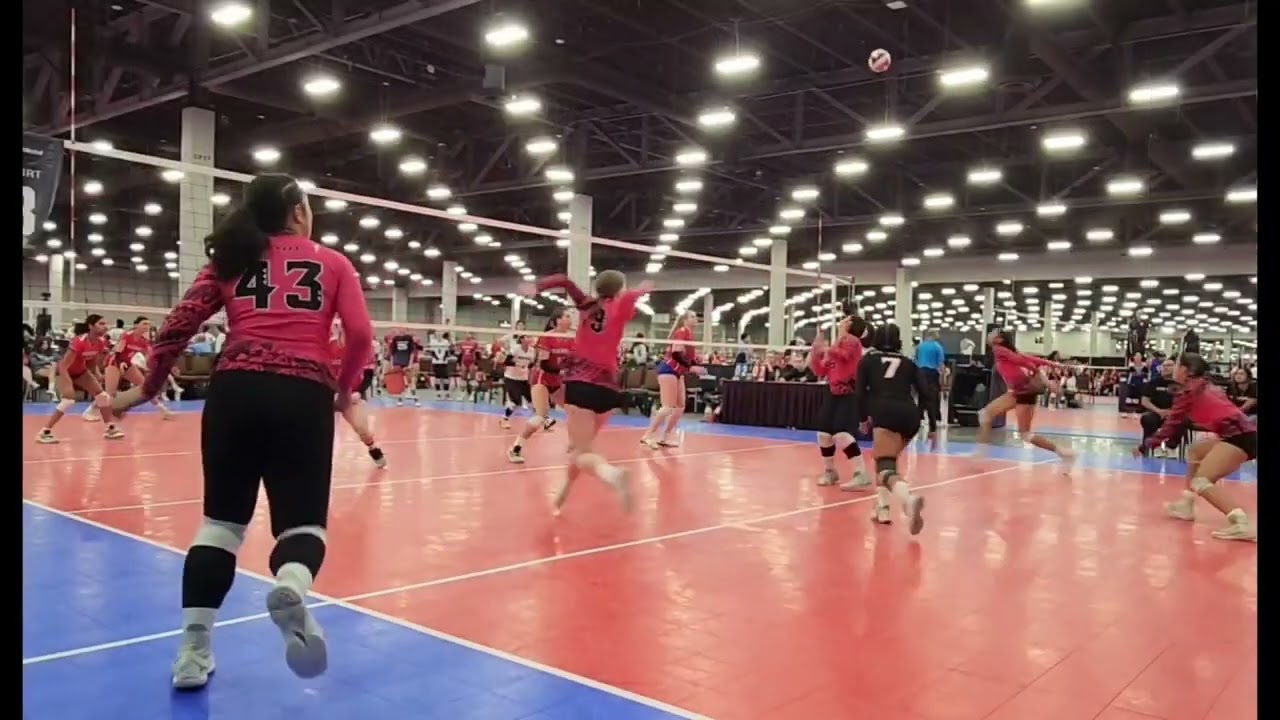 24' USAV National Championships, Day 2 - Jada Jones #5, C/O 2027, RS/OH, Dig This! VBC 16 Black