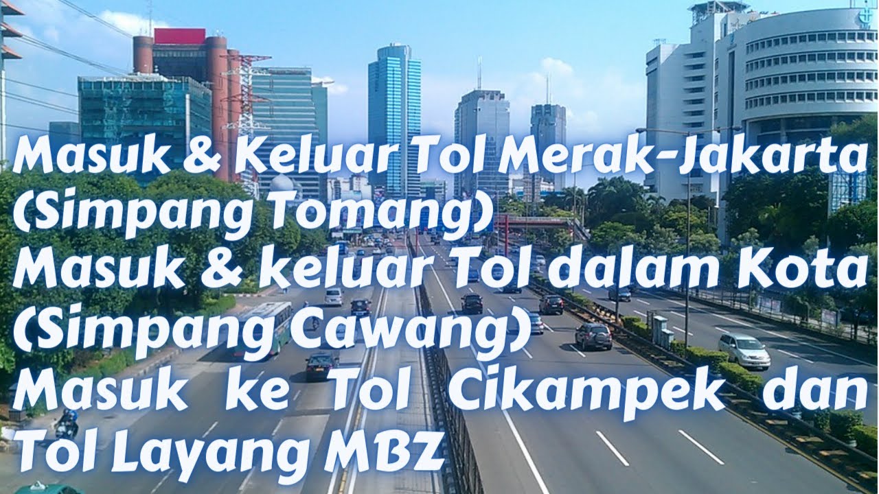 PETUNJUK ARAH DARI SUMATERA KE JAWA MELINTASI KOTA JAKARTA | Anti Nyasar