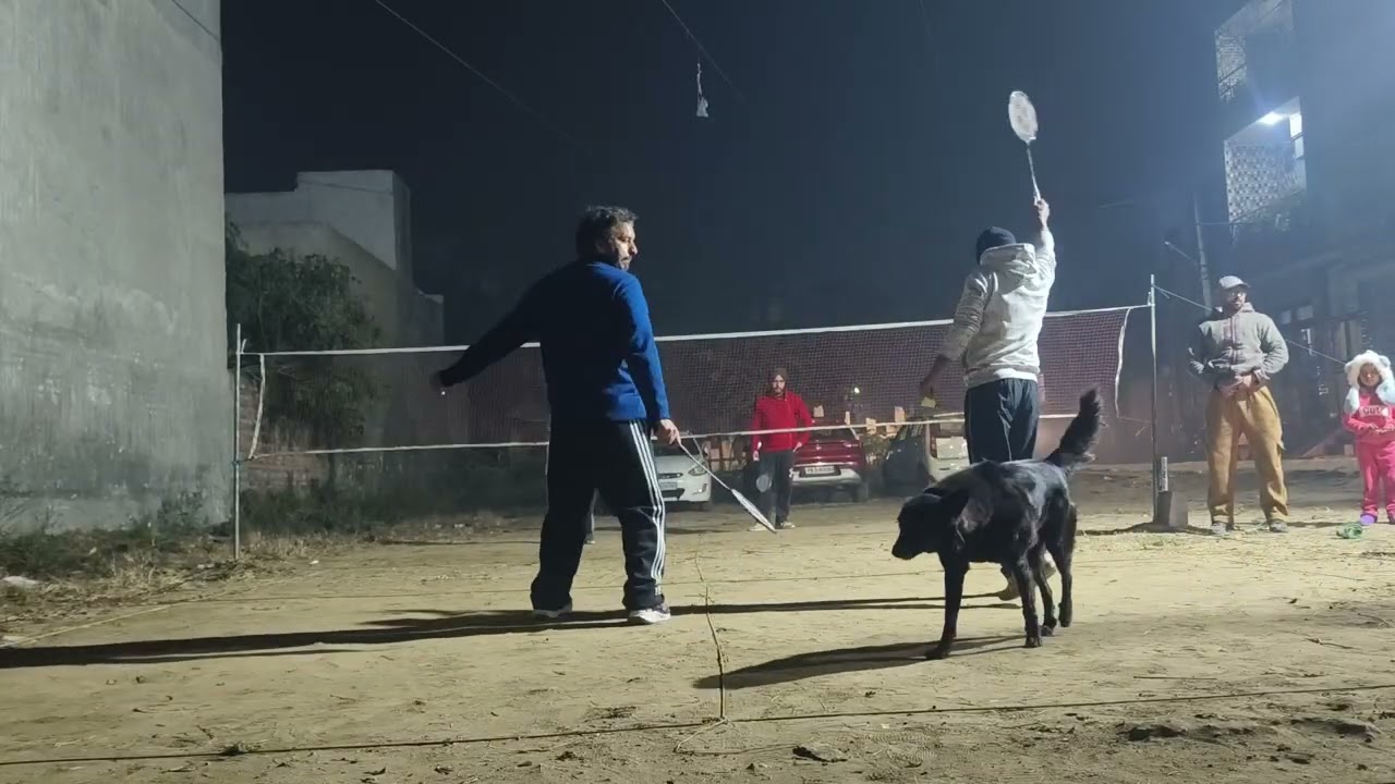 Badminton- Taji/Aakash Vs. Amit/Gaurav, Taji/Aakash Wins Score- 22/20 (Confusing) 🏸