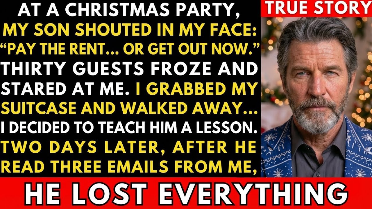 At Christmas, My Son Yelled “Pay The Rent Or Get Out!” — I Let Him Finish / revenge story