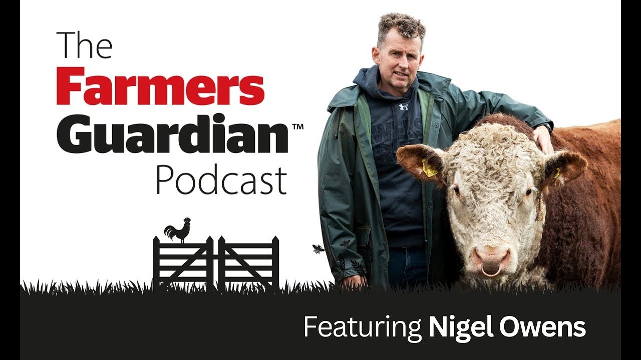 Nigel Owens - Switching life on the rugby pitch to life on the farm - The Farmers Guardian Podcast