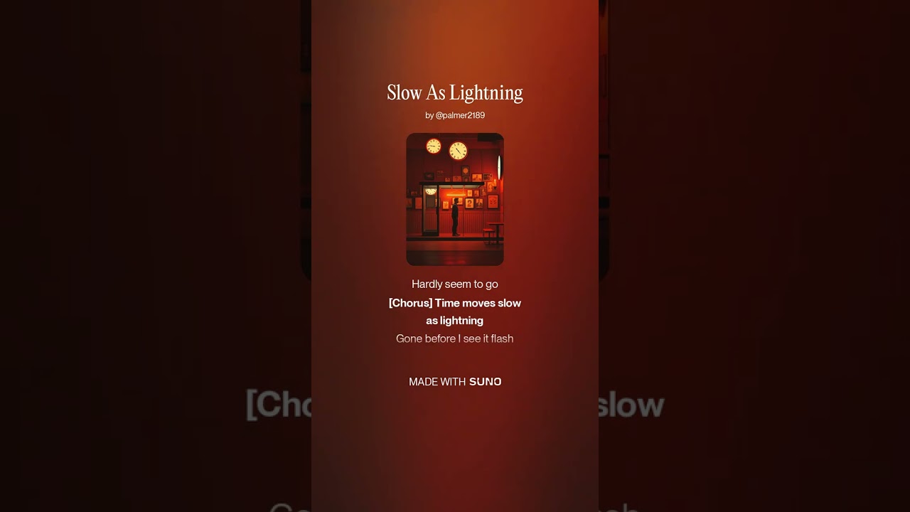 Slow As Lightning 