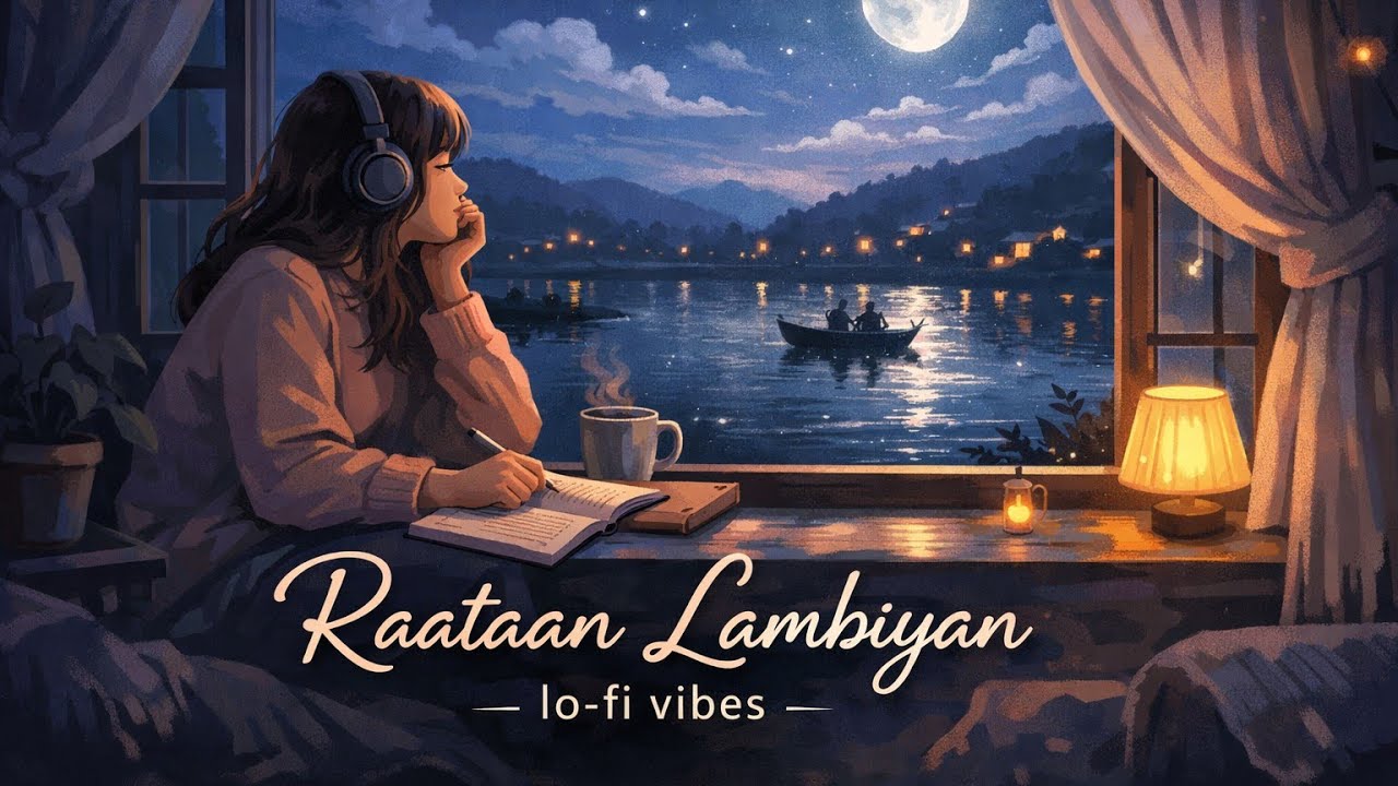 Raataan Lambiyan (Lo-fi Slowed & Reverb) | Night Vibes 🌙 | Chill Sad Love Song
