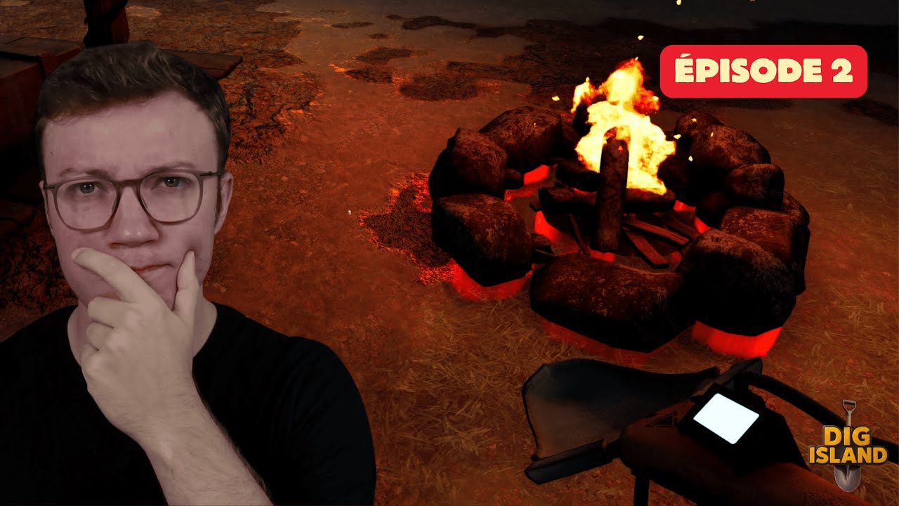 Dig Island : On améliore notre pelle en fer ! EP2