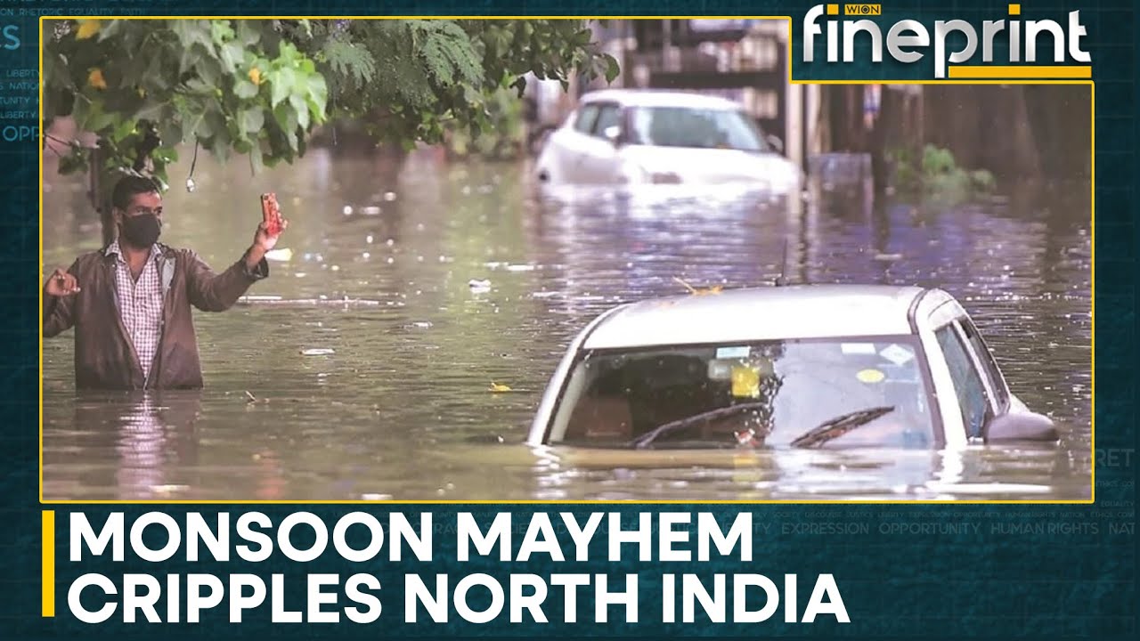 Monsoon Cripples North India: Unceasing Downpour Brings States To A Standstill | WION