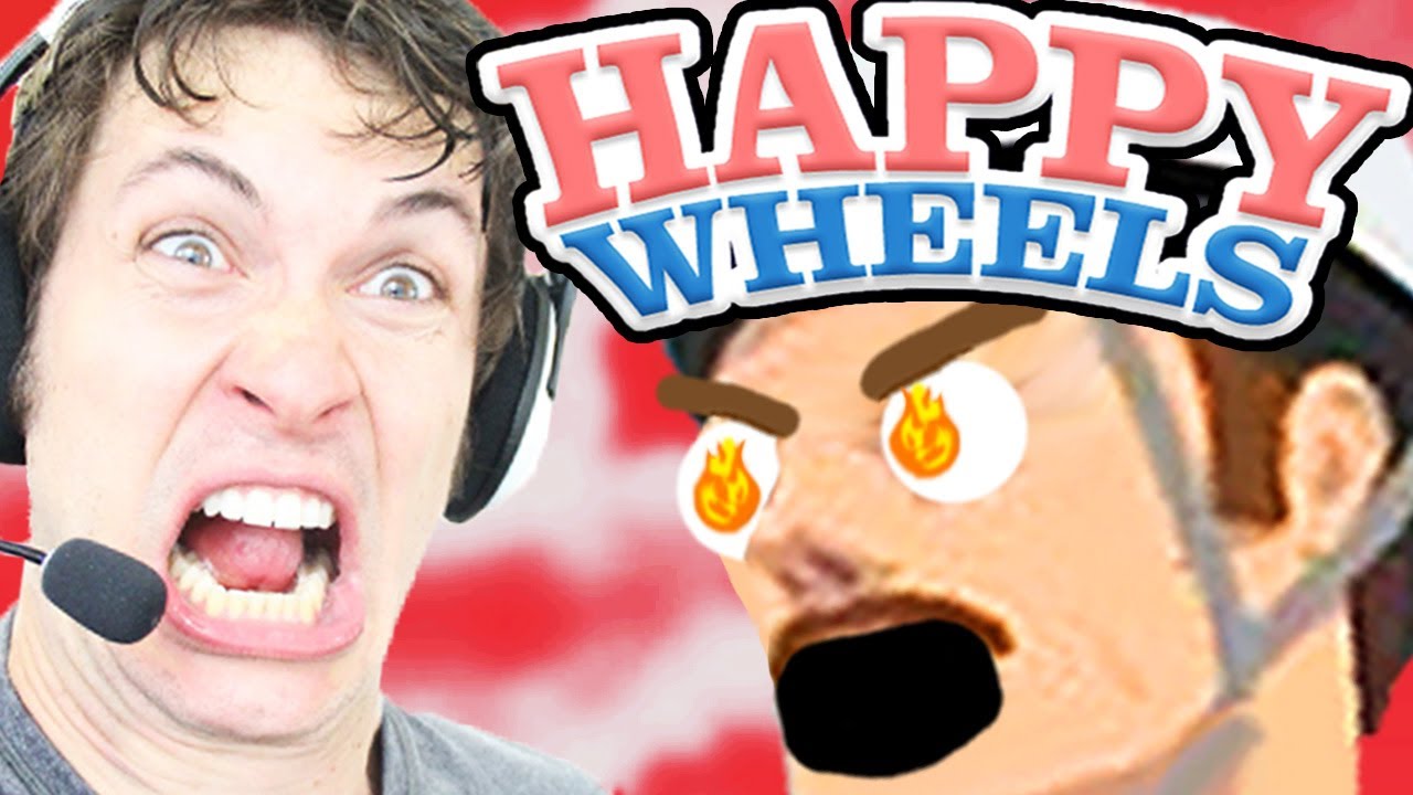 BEST RAGE EVER!! - Happy Wheels