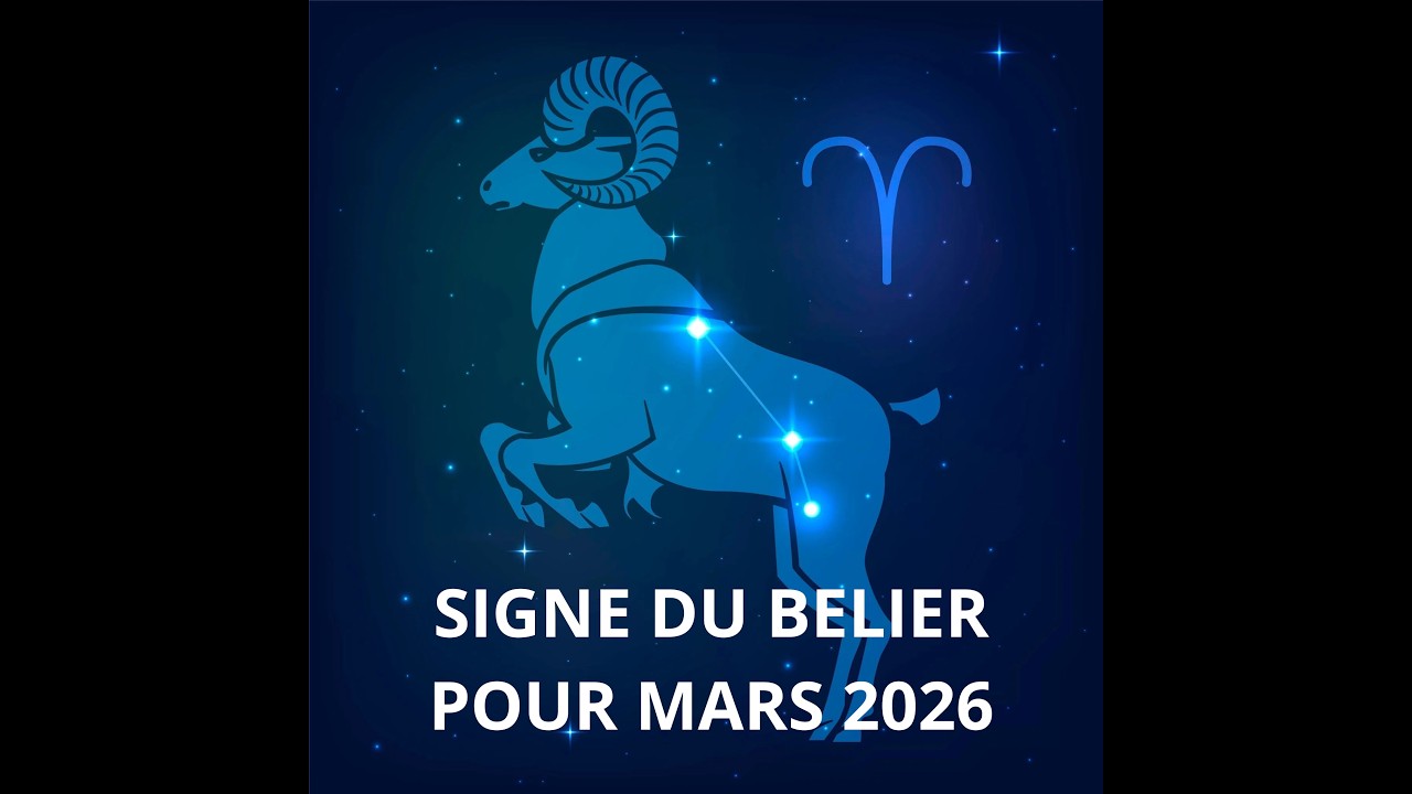 ♈ BELIER &ndash; Horoscope Mars 2026 ✨ Un tournant arrive ! Amour, Travail, Finances