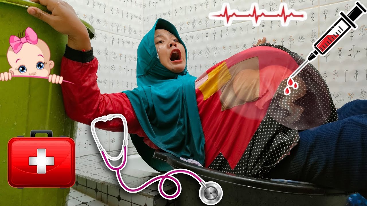 Kasihan 😭 Kisah Ibu Hamil Lucu Terpleset Di Kamar Mandi Sampe Melahirkan