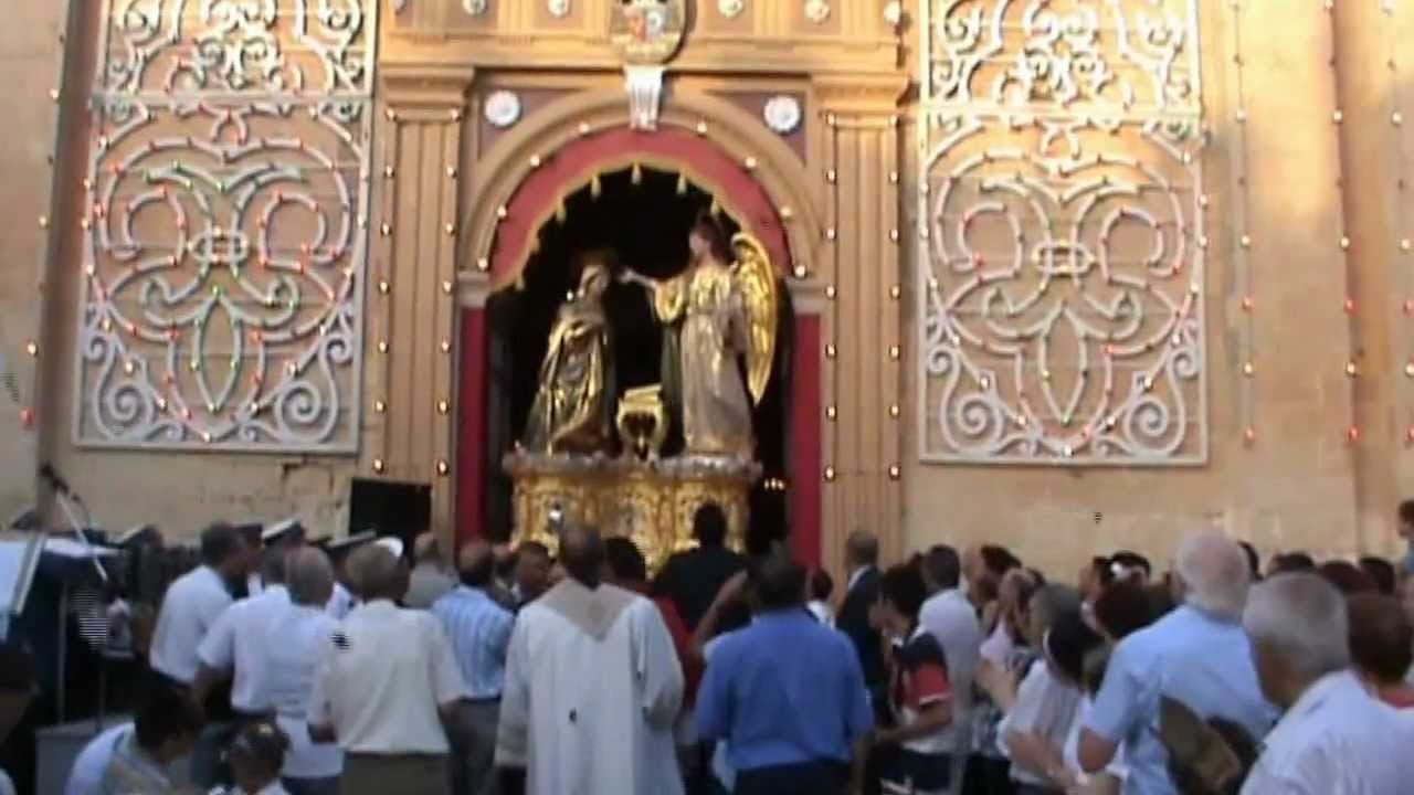 MALTA - Balzan: Feast of the Annunciation of Mary 2012