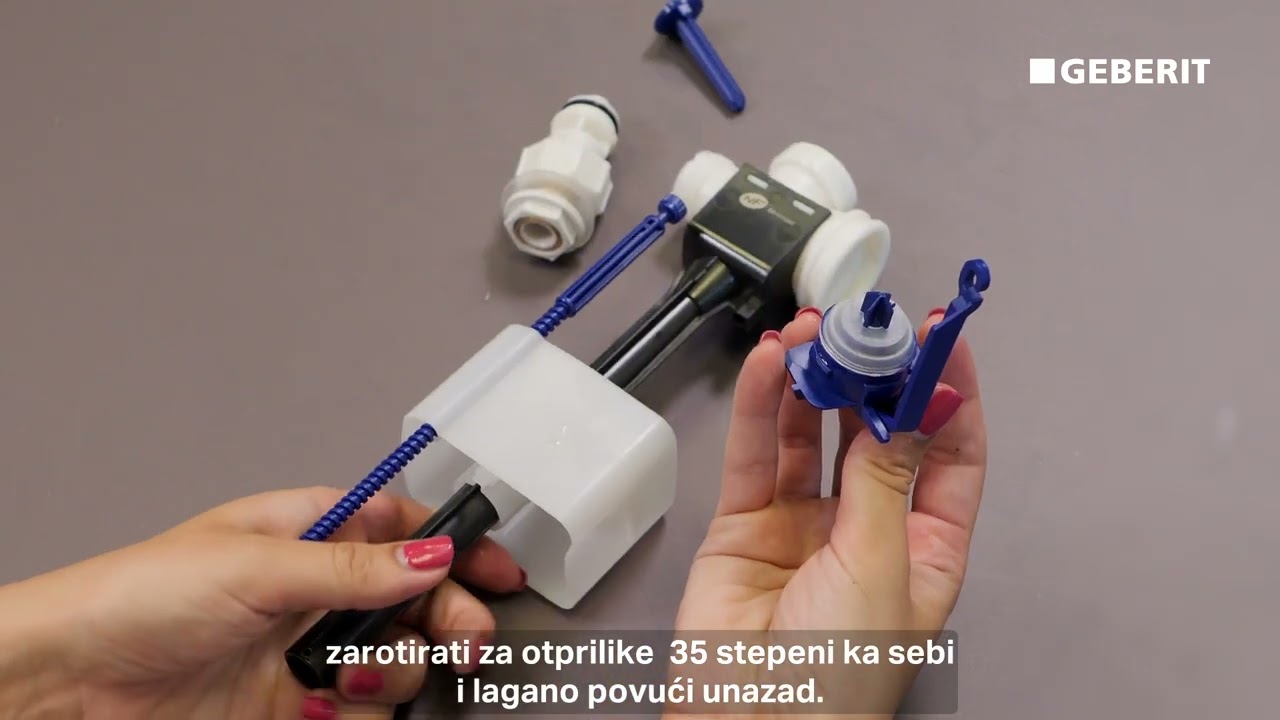 Servisiranje dovodnog Geberit ventila tip 333
