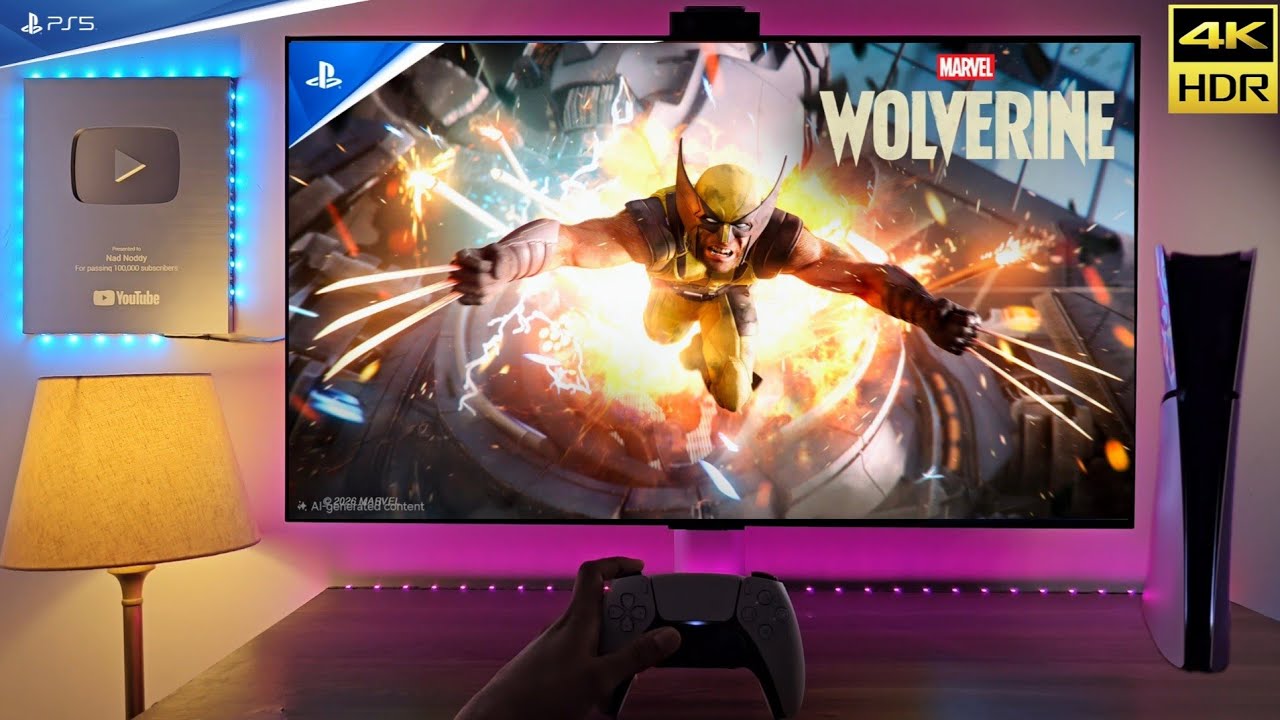 Marvel Wolverine (PS5 Slim) 4K HDR 60FPS Gameplay