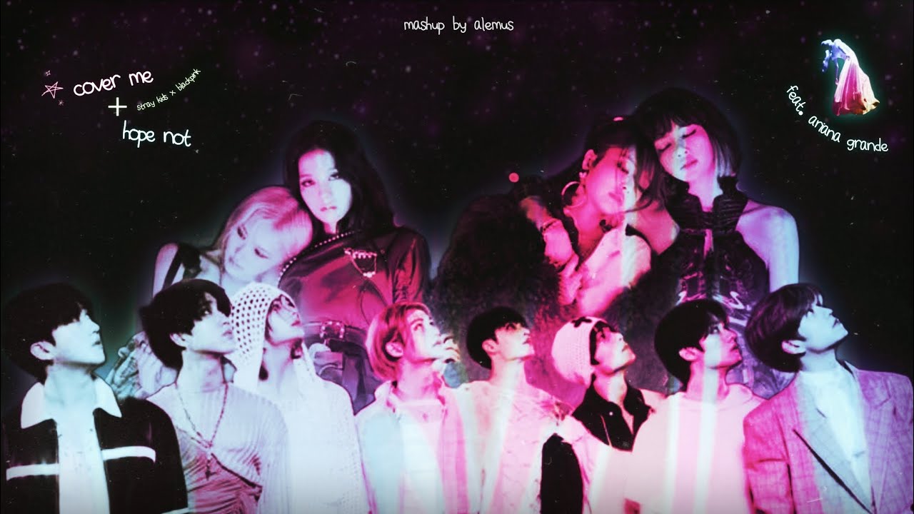 Stray Kids + BLACKPINK - Cover Me + Hope Not (feat. Ariana Grande) | MASHUP