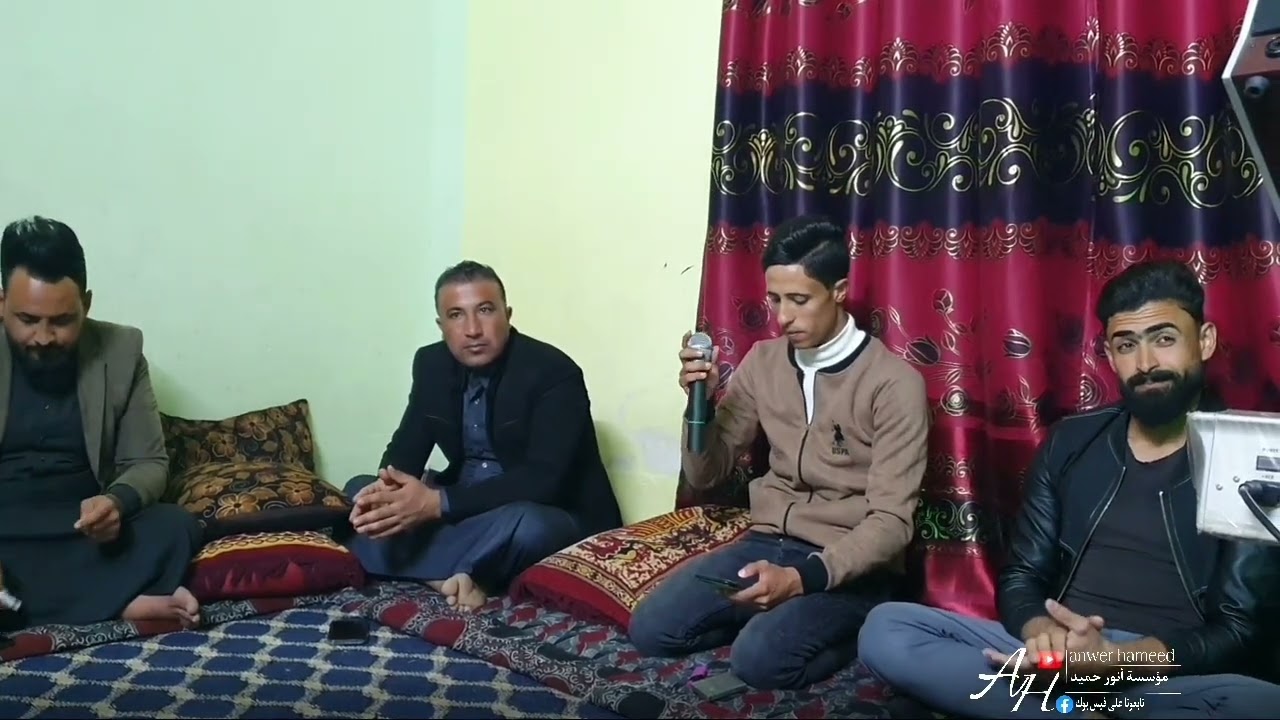 لابس هبري ومحمر الشفايف💜😌||الفنان عواد الجبوري؛الفنان احمد الاسمر؛عامر الجبوري؛ عزف عبدالله الادريسي