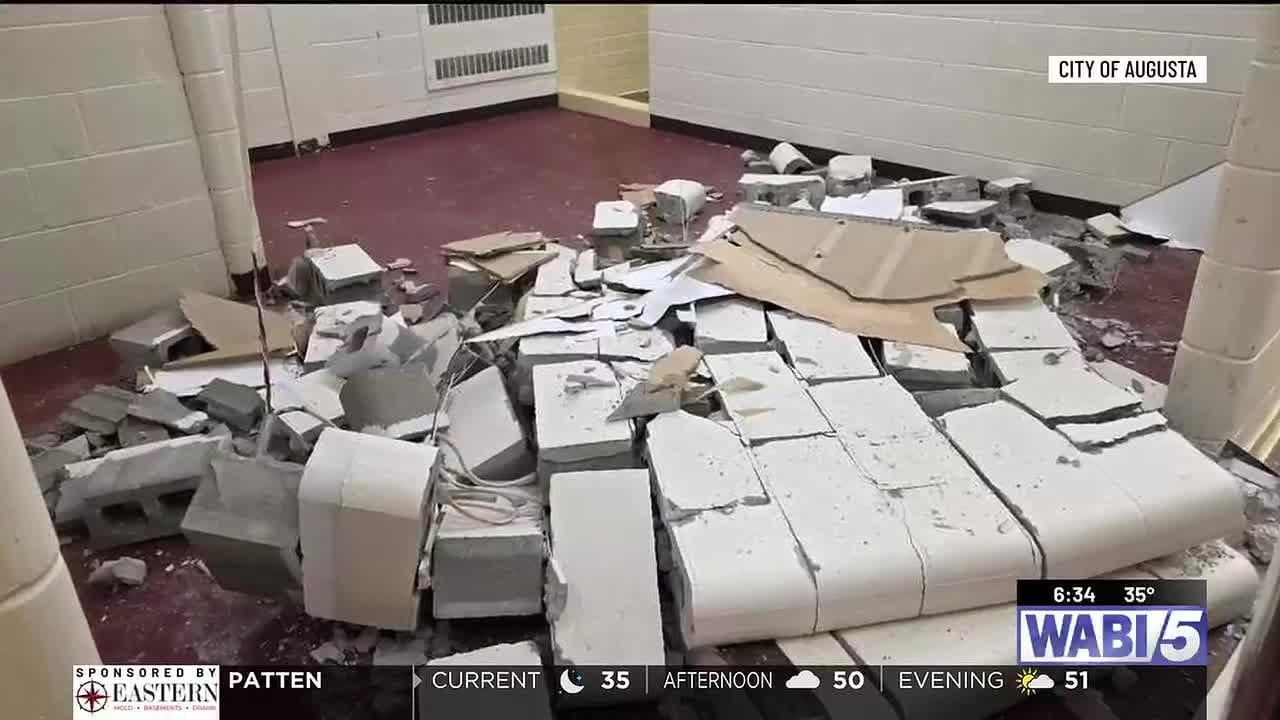 Augusta Civic Center locker rooms closed after wall collapse during high school basketball action