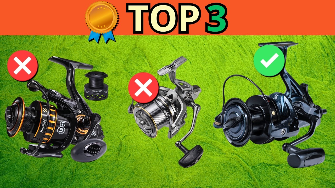 ✅ Los 3 MEJORES CARRETES De Pesca Surfcasting | Calidad Precio AliExpress | Sougayilang | 2025