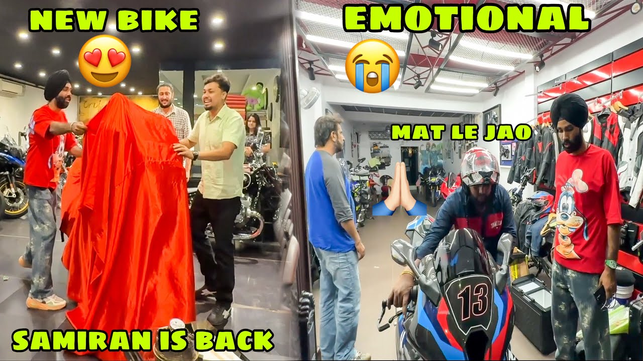 Они забрали мой мотоцикл BMW прямо у меня на глазах 😭 Я заплакал 😣 Самиран забрал мотоцикл сразу ...