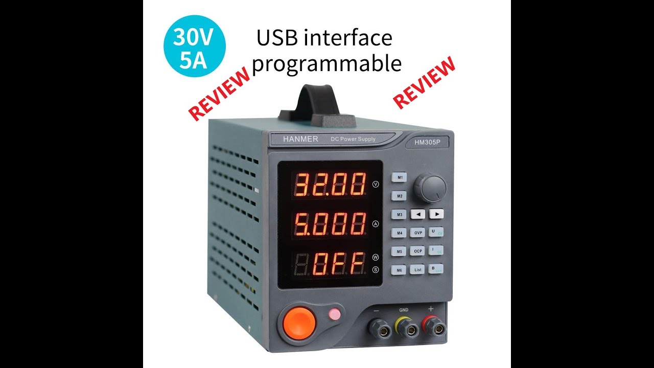Hanmatek HM305P Programmable switching power supply