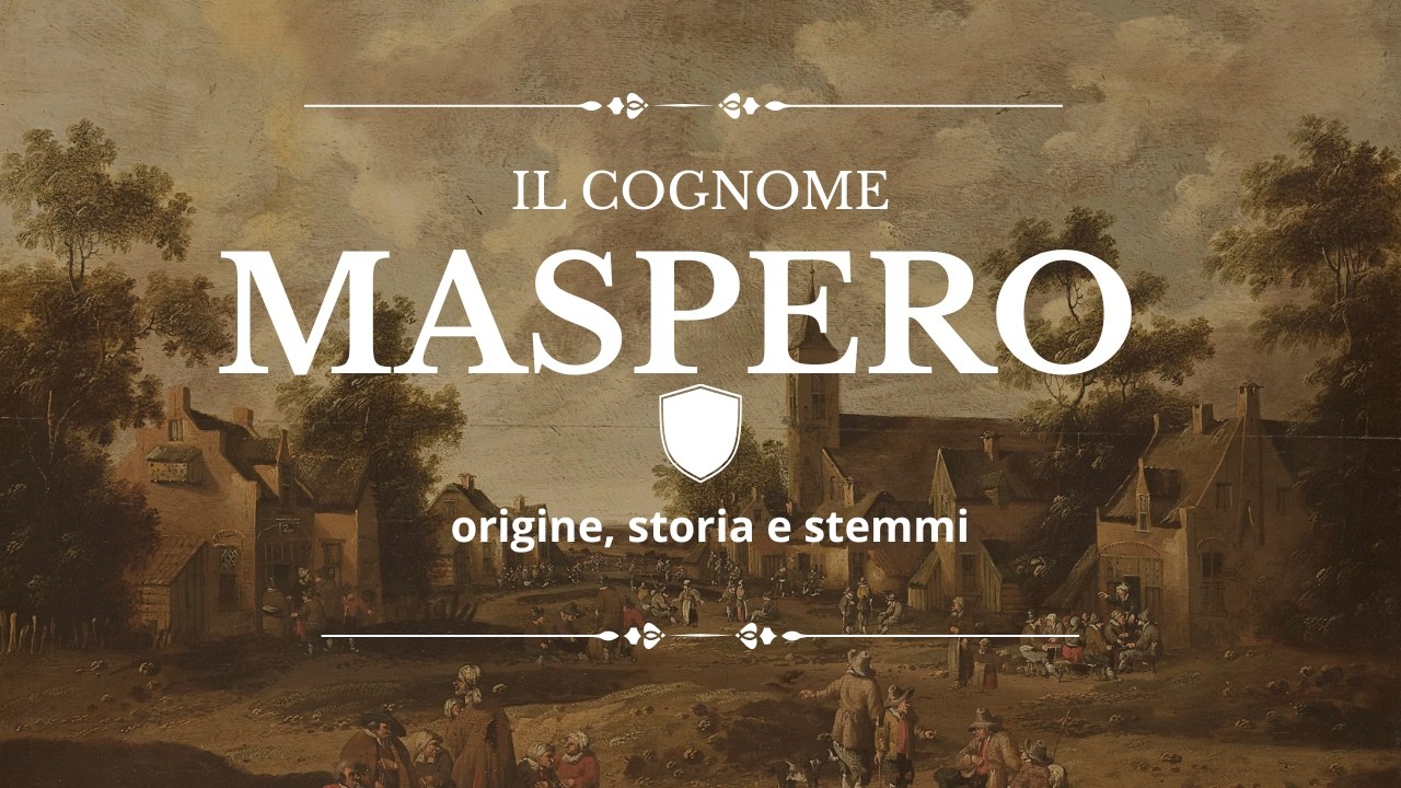 COGNOME MASPERO