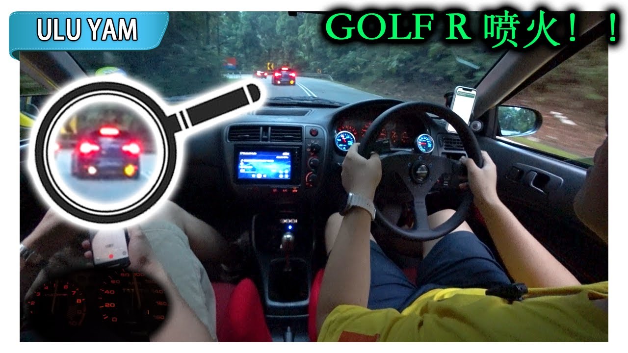 007 | Batang Kali重开了！Ulu Yam - Batang Kali - Genting touge | Malaysia #POV [Ulu Yam] [CC Subtitle]