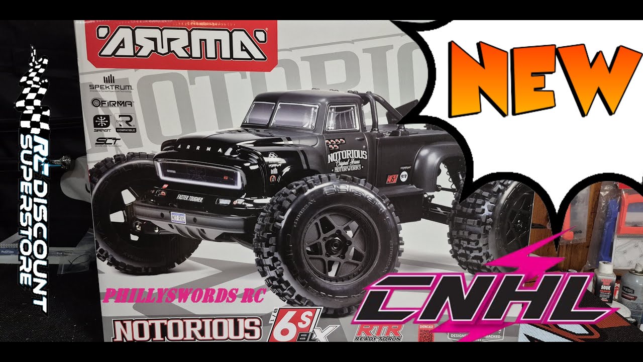 НОВЫЙ Arrma Notorious V6 6S Лучший Arrma всех времен