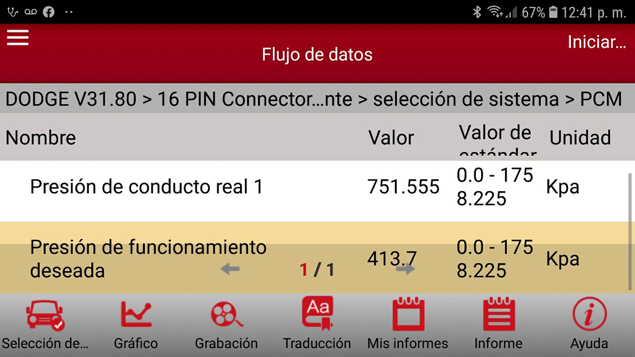 Falla transmision journey codigo p0869