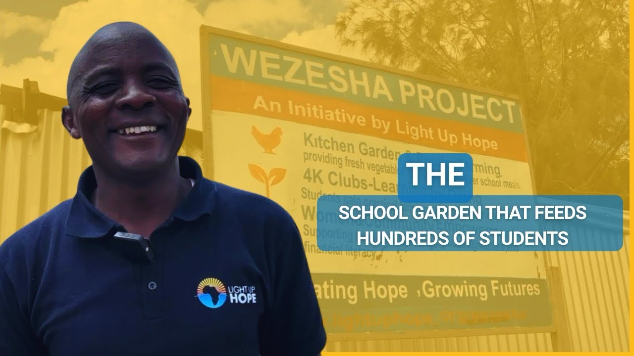 Watch How Light Up Hope’s School Feeding Program Grows Its Own Food!!