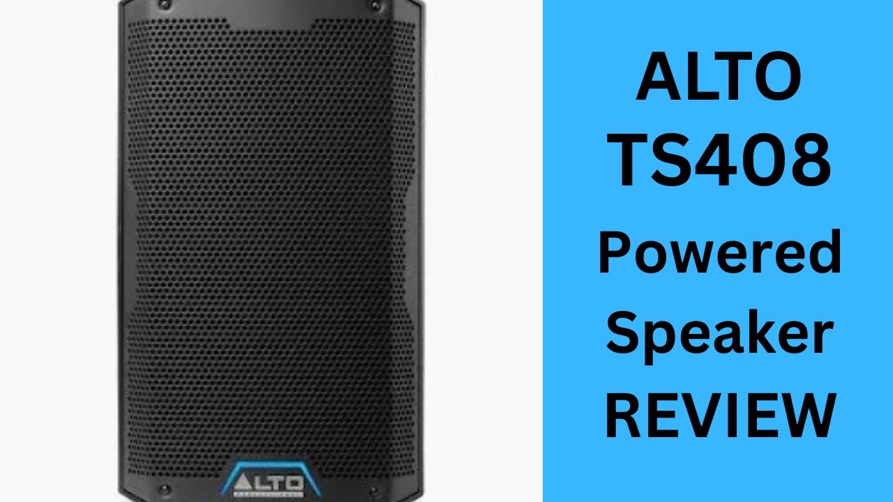 Обзор активной акустической системы Alto TS408