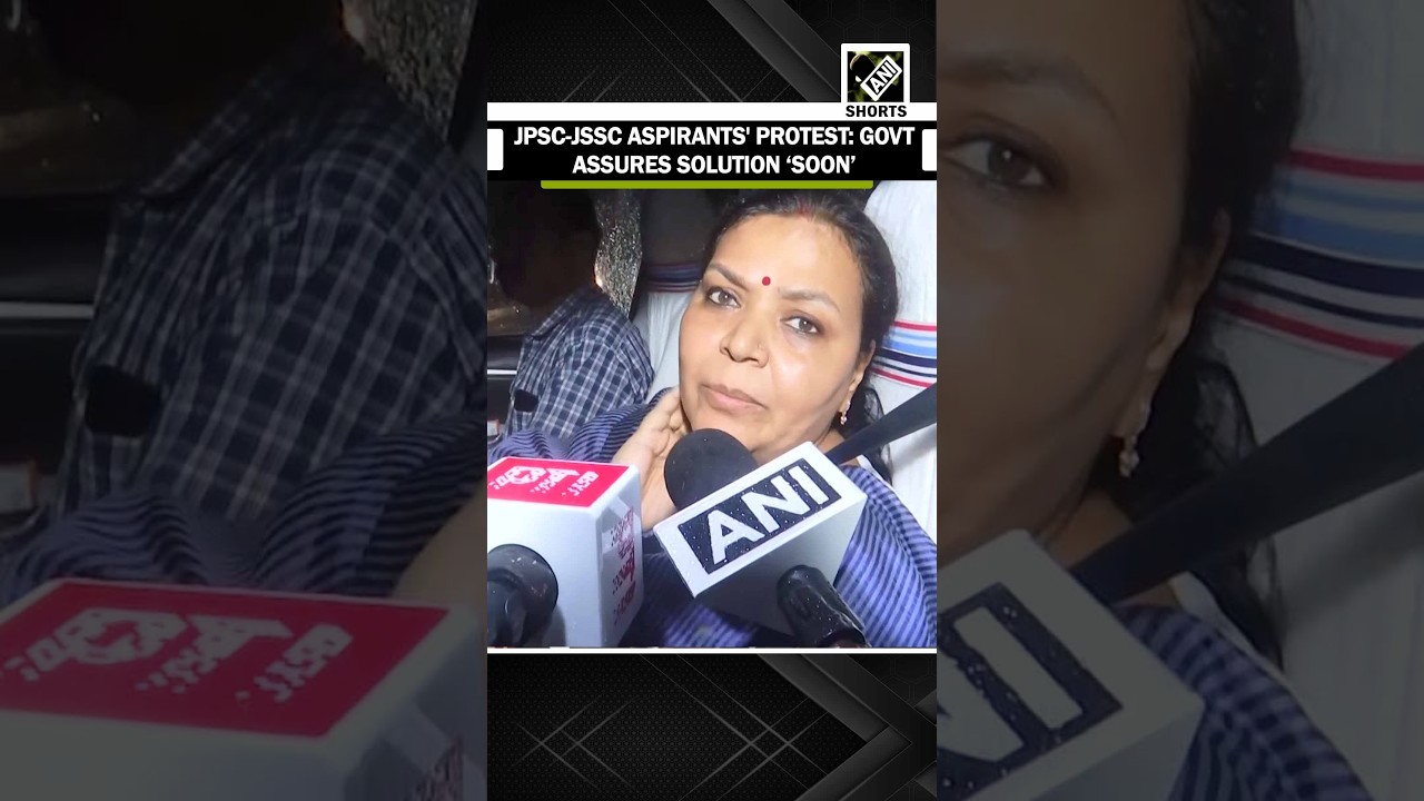 &ldquo;Presented issues to CM&rdquo;, Jharkhand Minister assures solution to JPSC-JSSC protesters in Ranchi