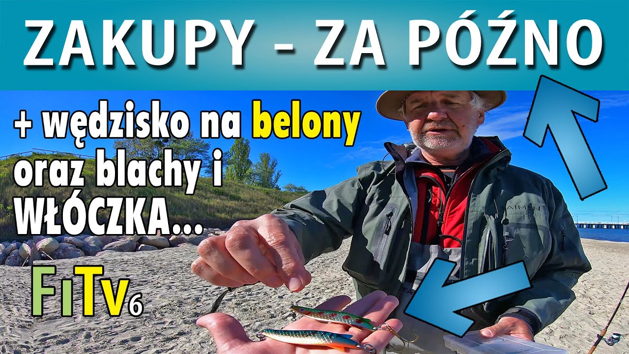 BELONA ⚓ Wędzisko, blachy i włóczka - za późno... ★FiTvツ