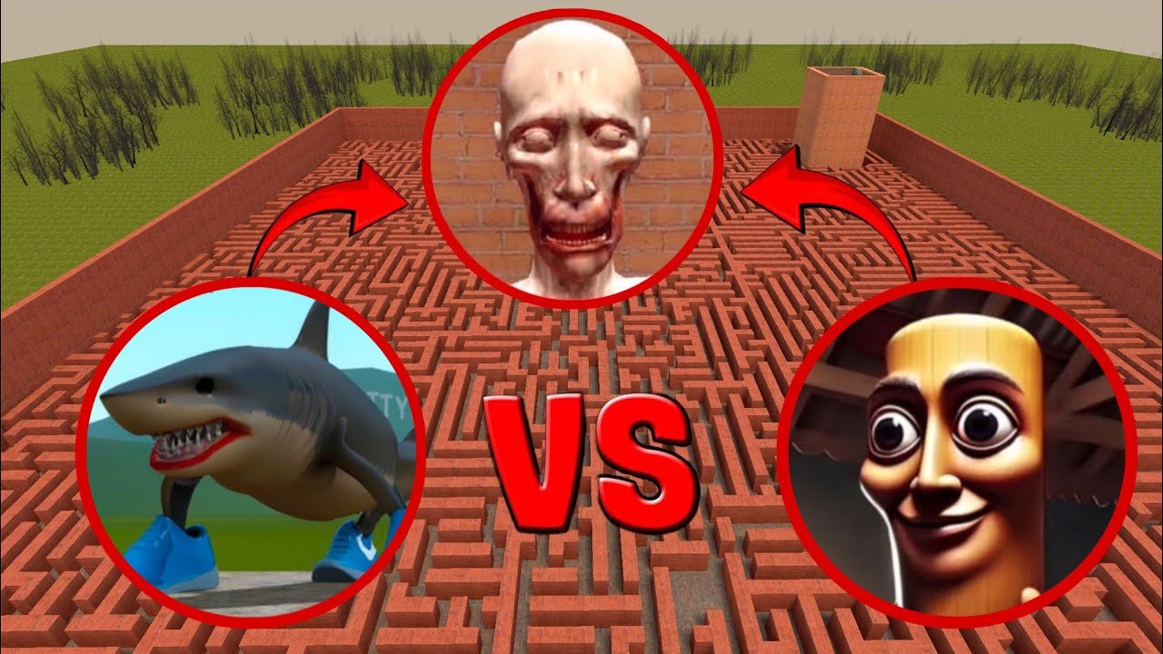 TUNG TUNG SAHUR vs SCP-096 vs SONIC TAPES | Garry’s Mod Epic Battle