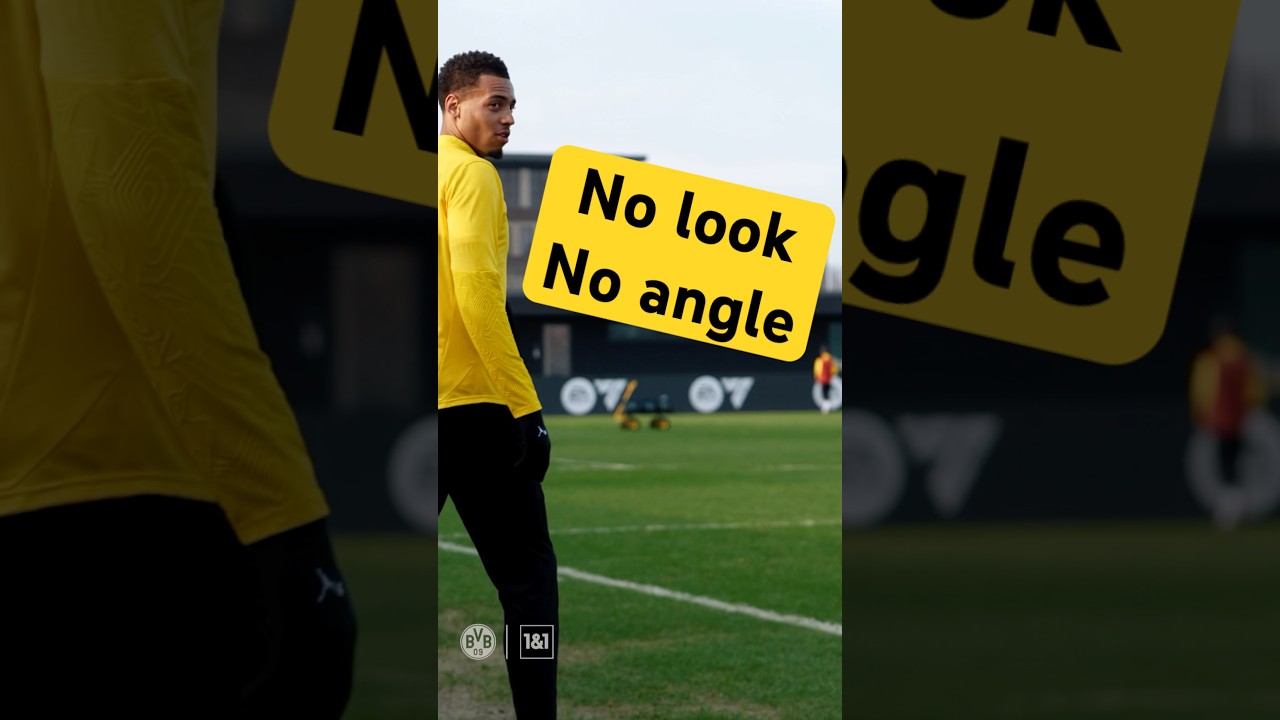 Nmecha&lsquo;s no look, no angle shot 👀