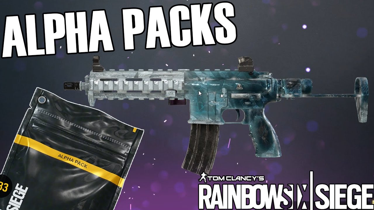 Opening 87 Alpha Packs - Rainbow Six Siege