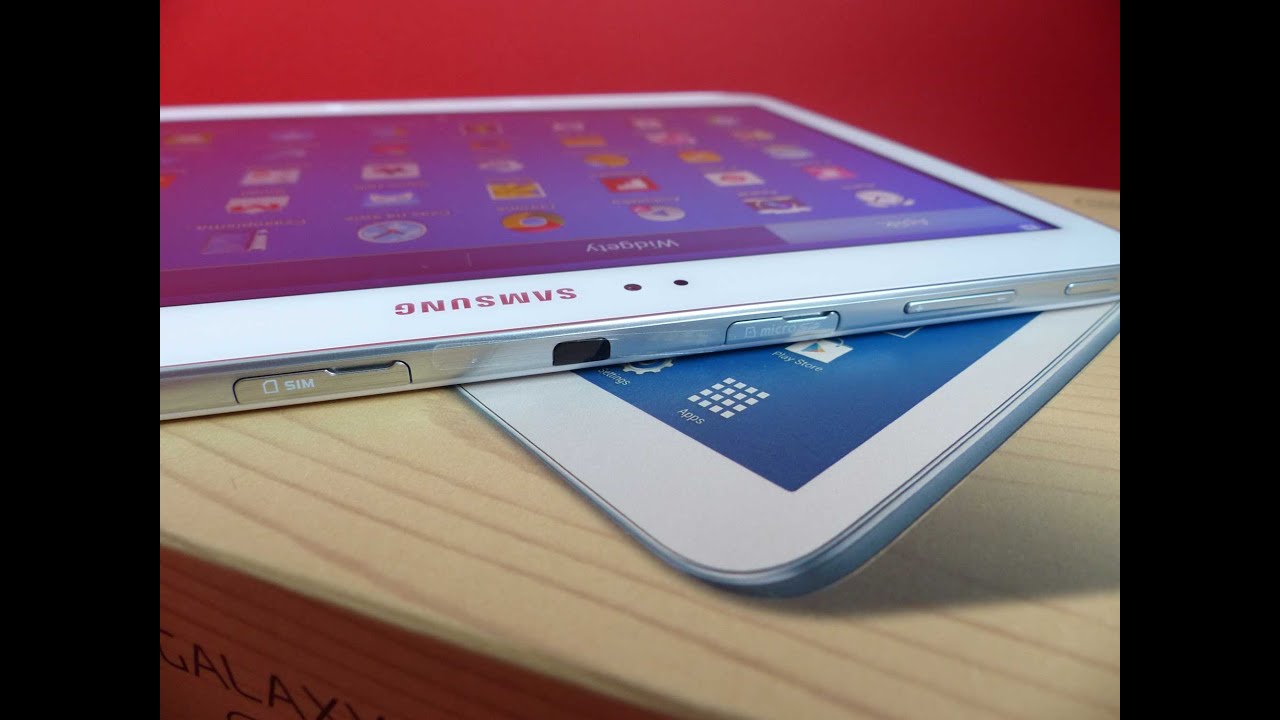 Samsung Galaxy Tab 3 10.1 16 GB unboxing