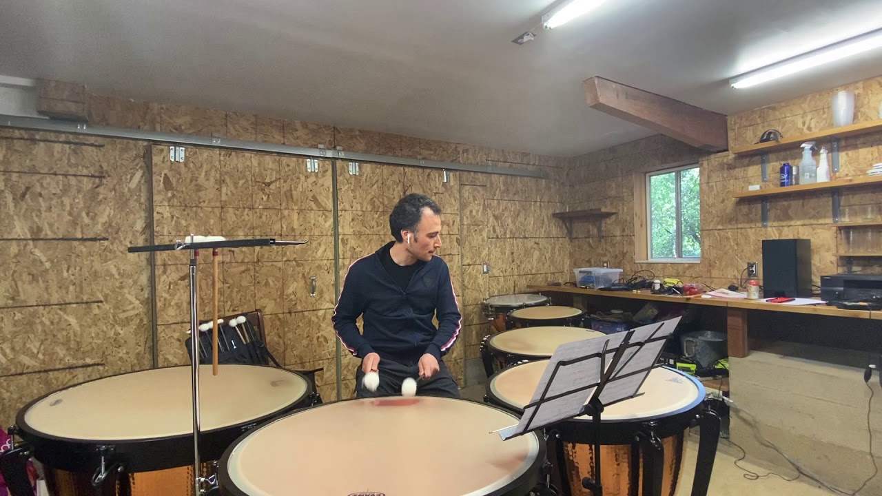 Delecluse timpani etude #9 Remix Alex Orfaly