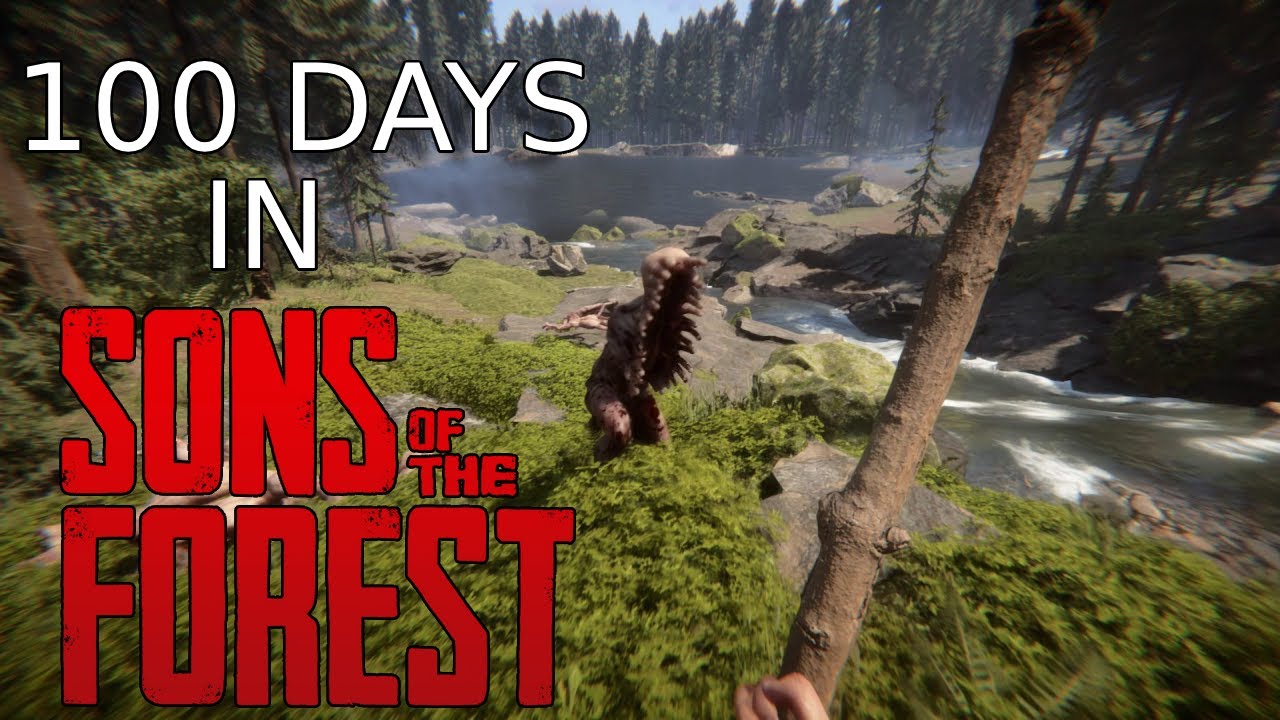 I Survived 100 Days In The Sons Of The Forest 1.0