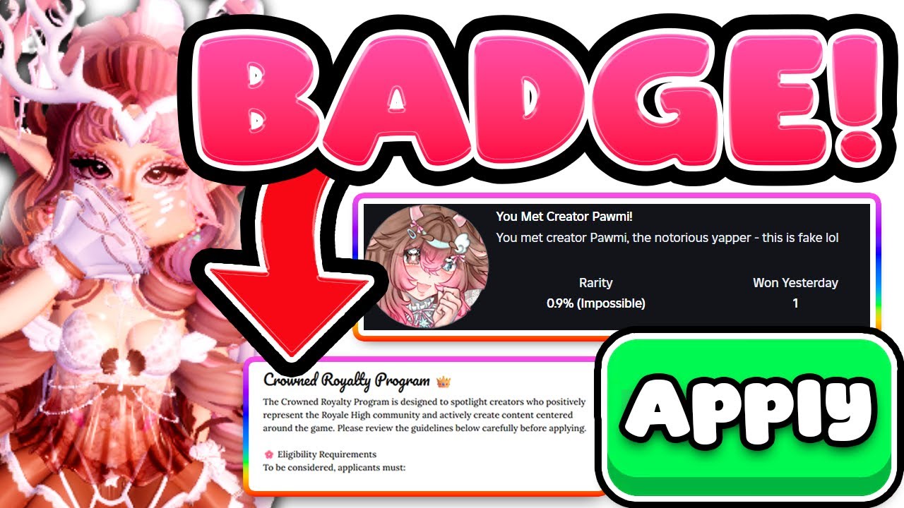 Badge Applications OPEN - Will I APPLY?!