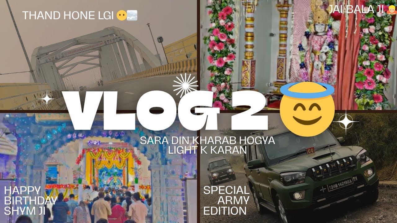 Day 2 , Aaj to Sara din kharab ho gya light na aane k Karan 😔