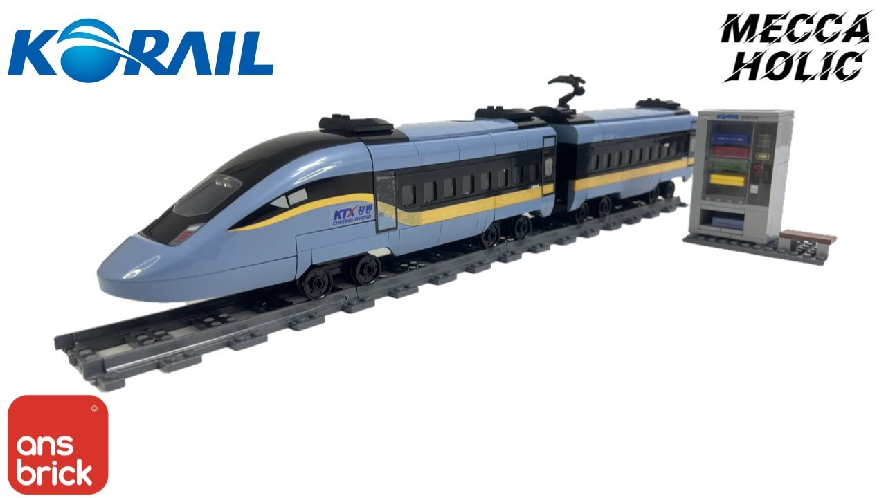 Ansbrick KORAIL KTX-Chungyong speed build