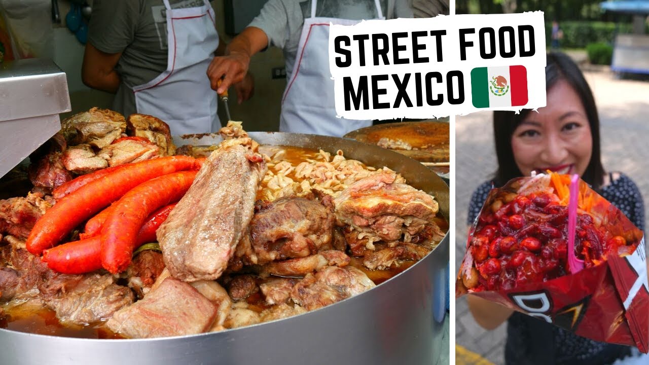 КУЛЬТОВАЯ уличная еда МЕХИКО | Уличная еда в Мексике | DORILOCOS, Tortas + Tacos!