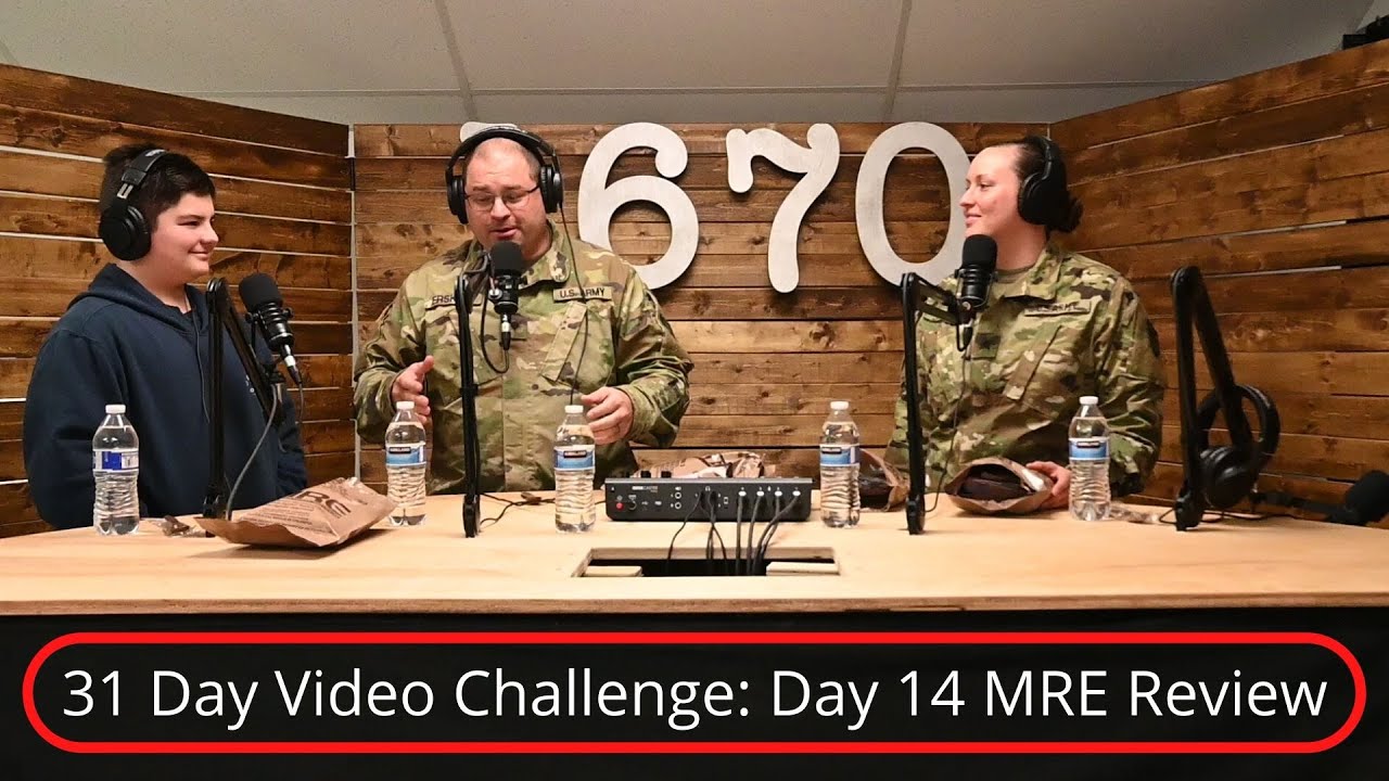 #MRE #tastetest and review with the South Carolina National Guard #SCGuard