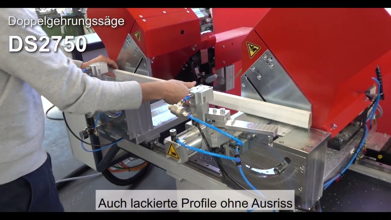 WEGOMA Präzisionsdoppelgehrungssäge DS2750