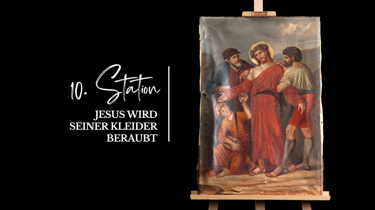 Jesus wird seiner Kleider beraubt. 10. Station - Der Kreuzweg mit Bischof Stefan Oster