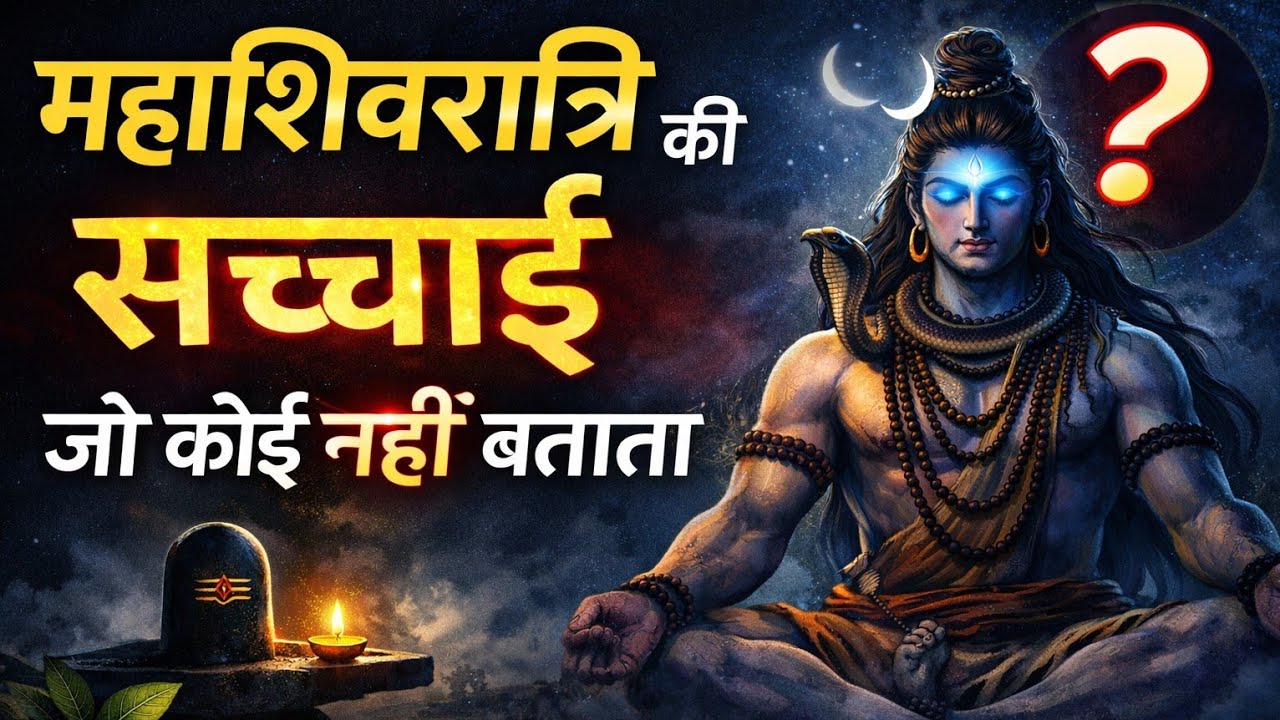 महाशिवरात्रि: डर से मुक्ति की रात“🔥Mahashivratri: The Night of Freedom from Fear।
