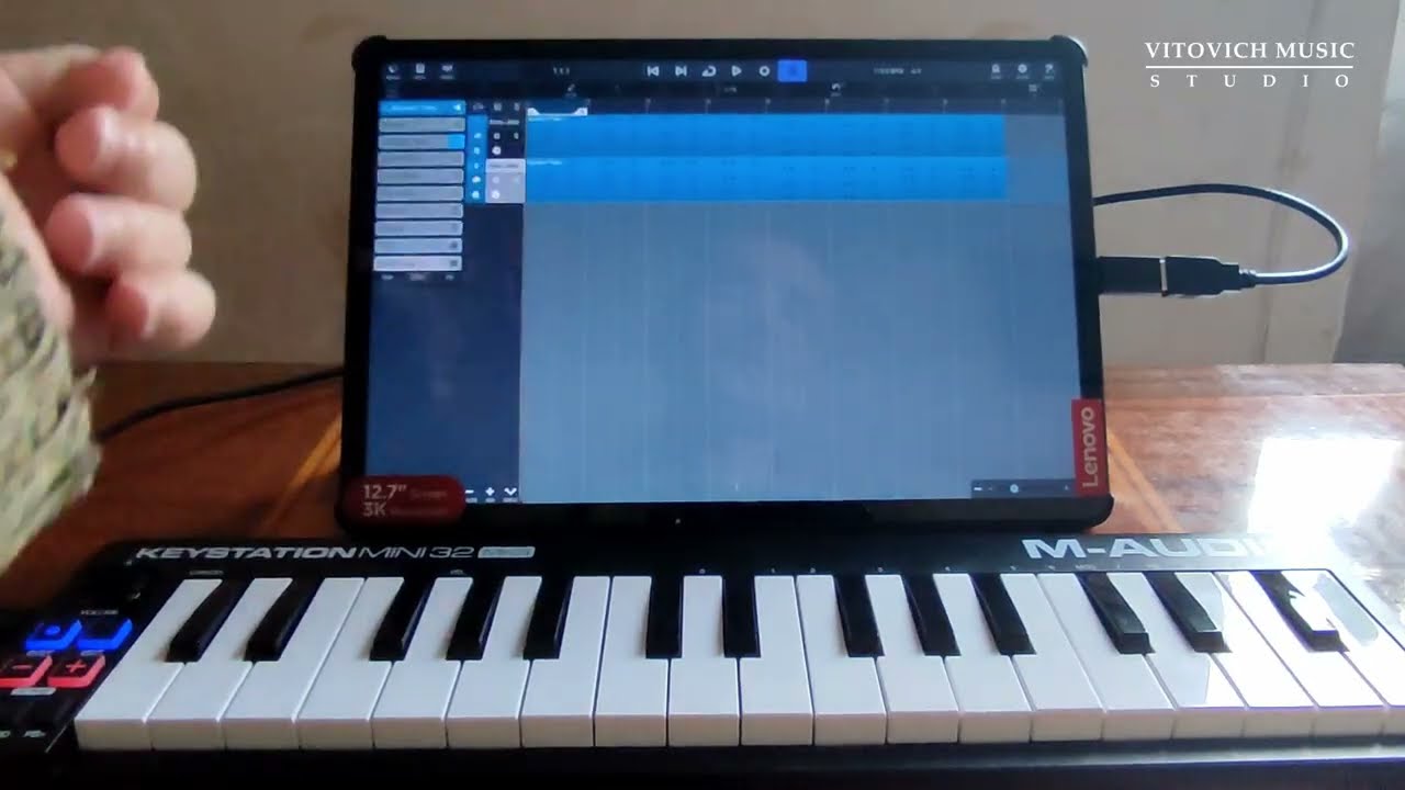 Мобильная версия Cubase - Cubasis 3 знакомство и запись. Урок 1