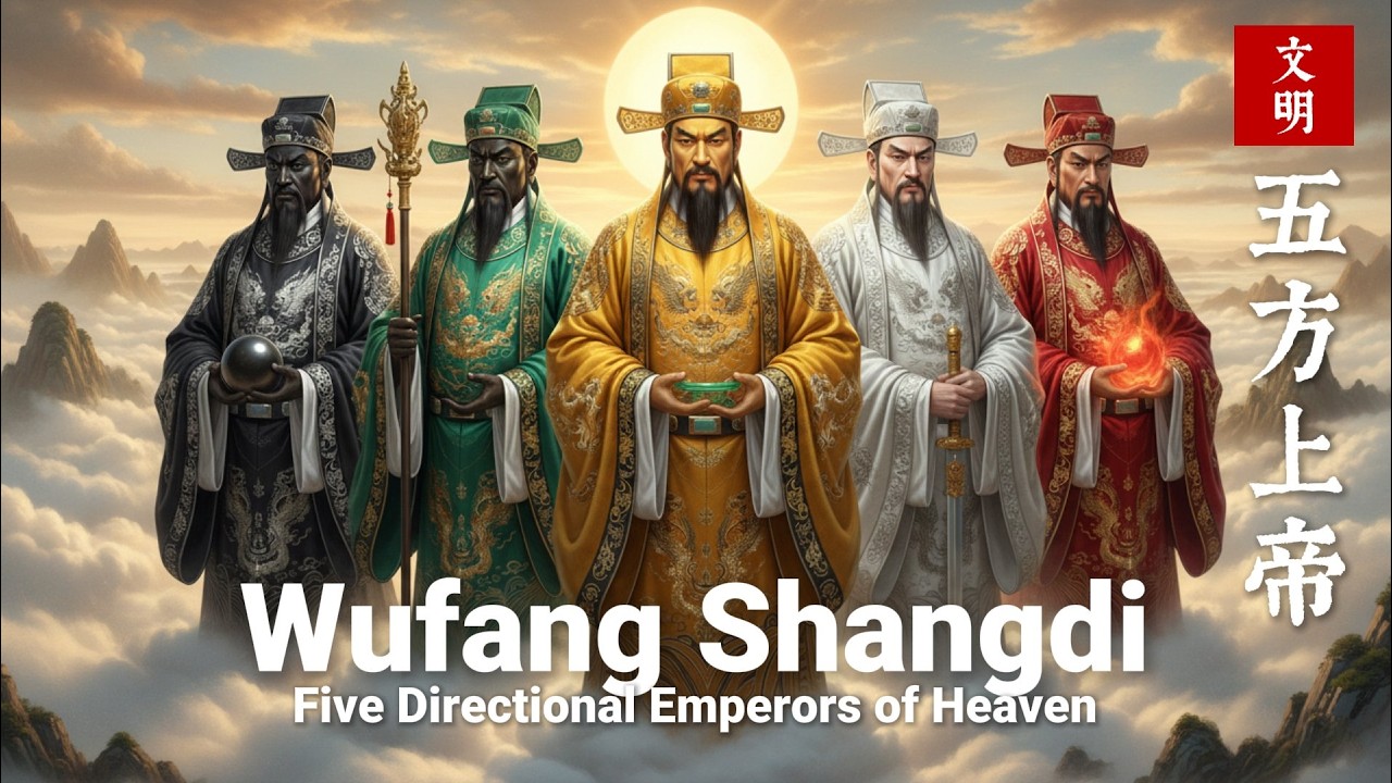 Wufang Shangdi (五方上帝) Chinese Religion's Highest Deities of the Five Region