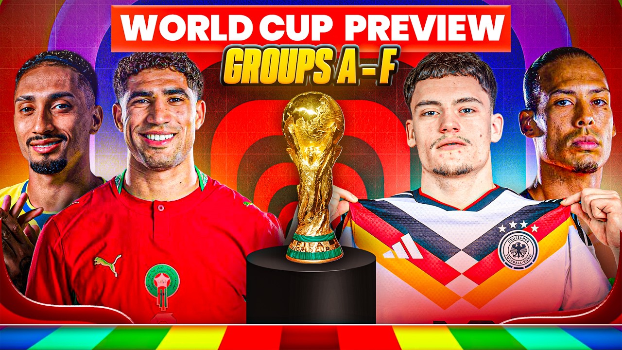 The COMPLETE 2026 World Cup PREVIEW: Groups A to F