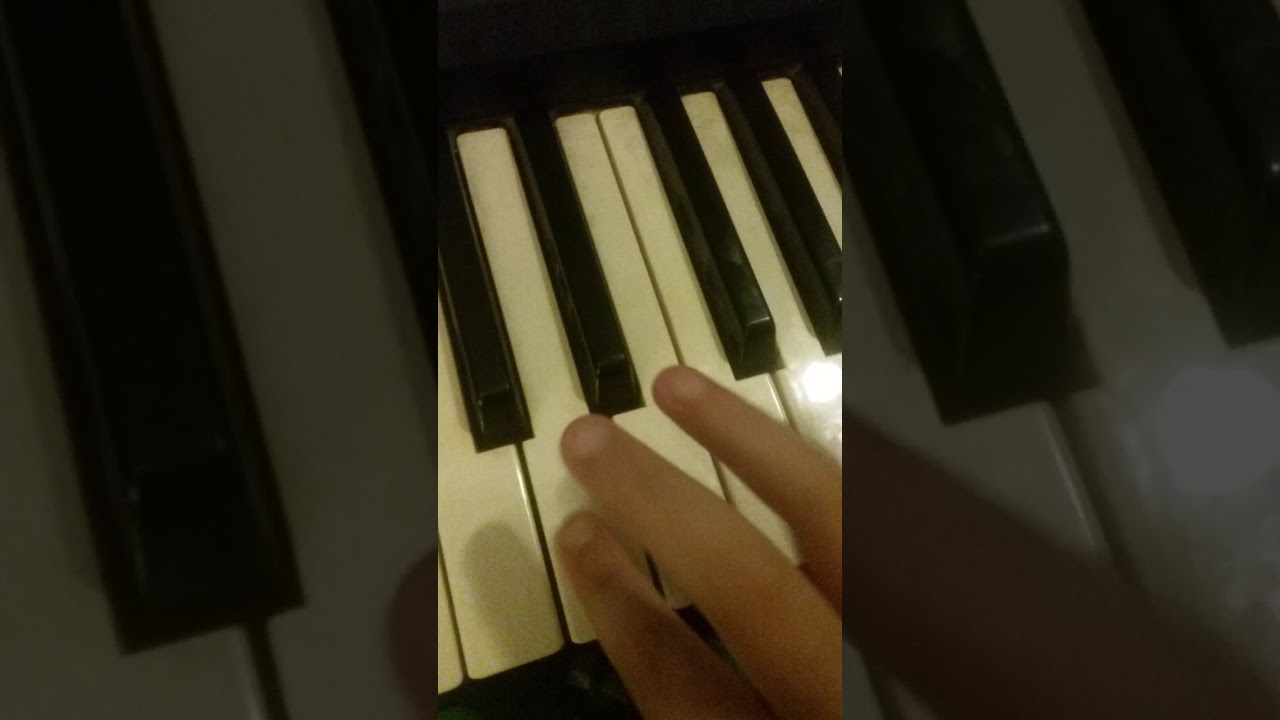 Easy piano tutorial of dracula theme
